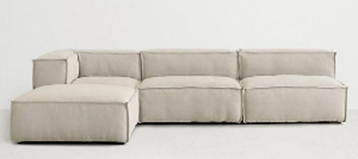 Contemporary Beige Modular Sofa – Comfortable & Stylish