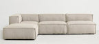 Contemporary Beige Modular Sofa – Comfortable & Stylish