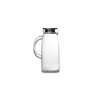 Durable Glass Pitcher with Lid – Stylish Beverage Server