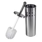 Durable Stainless Steel Toilet Brush with Holder