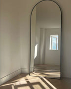 Elegant Arch Floor Mirror – Contemporary Home Décor