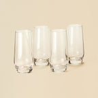 Elegant Highball Glasses (4pcs) – Perfect for Everyday Use