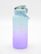 Hydration Tracking Water Bottle – Pastel Gradient, Leakproof