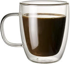 Elegant Coffee Glass mugs (set of 6)