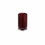 Red Pedal Bin – Modern Small Trash Can for Home or Office