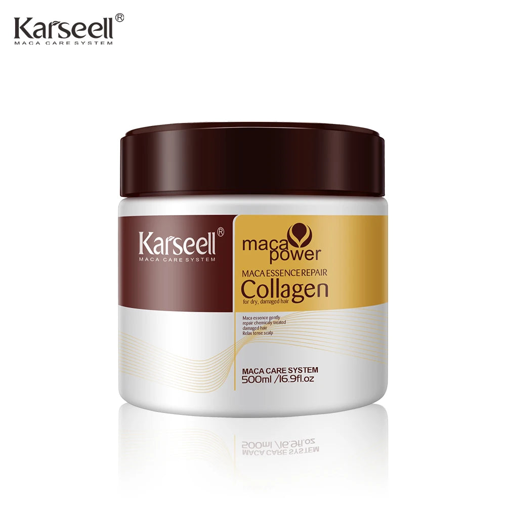 Karseell 500ml Collagen Hair Treatment Deep Repair Conditioning