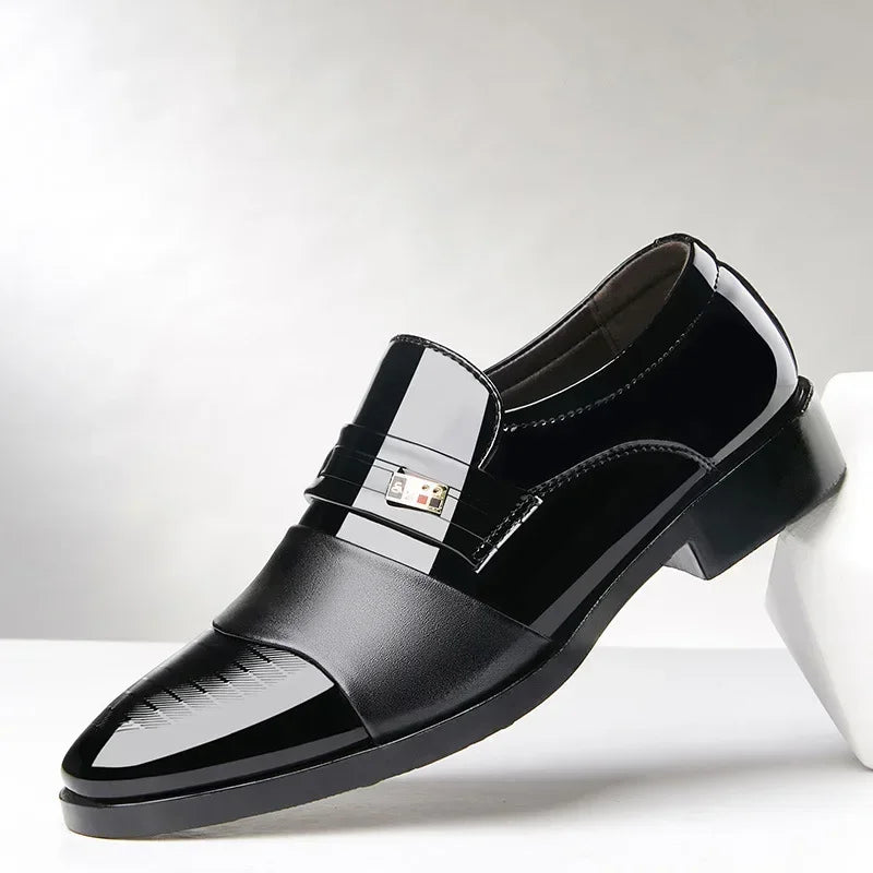 Leather Shoes for Men Wedding Formal Oxfords Business