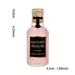 50ml Women's Perfume Spray, Glass Bottle, Fresh Floral