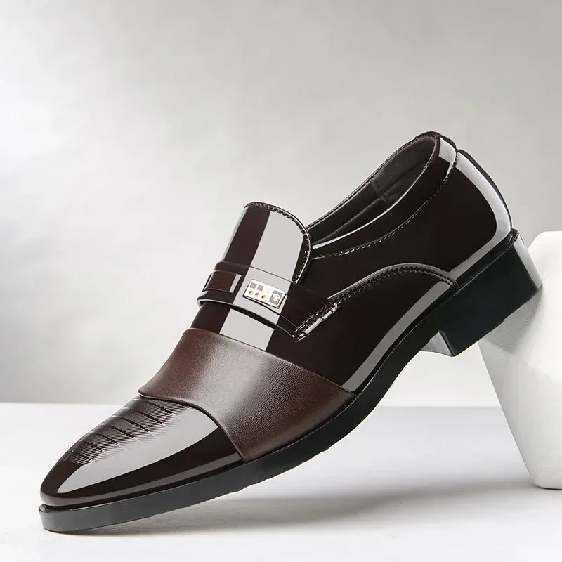 Leather Shoes for Men Wedding Formal Oxfords Business