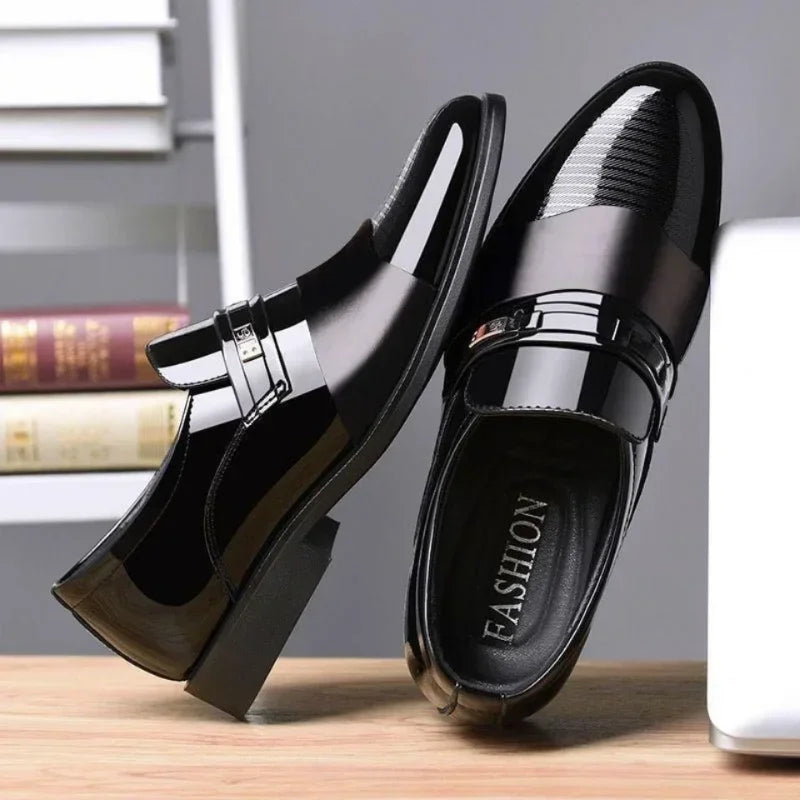 Leather Shoes for Men Wedding Formal Oxfords Business