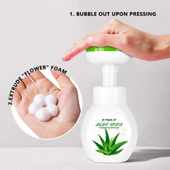 PTWOP Flower Pressure Foaming Cleanser Gentle Oil