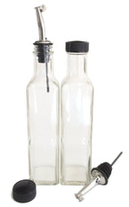Sleek Glass Oil Bottle – Mess-Free Pouring for Cooking